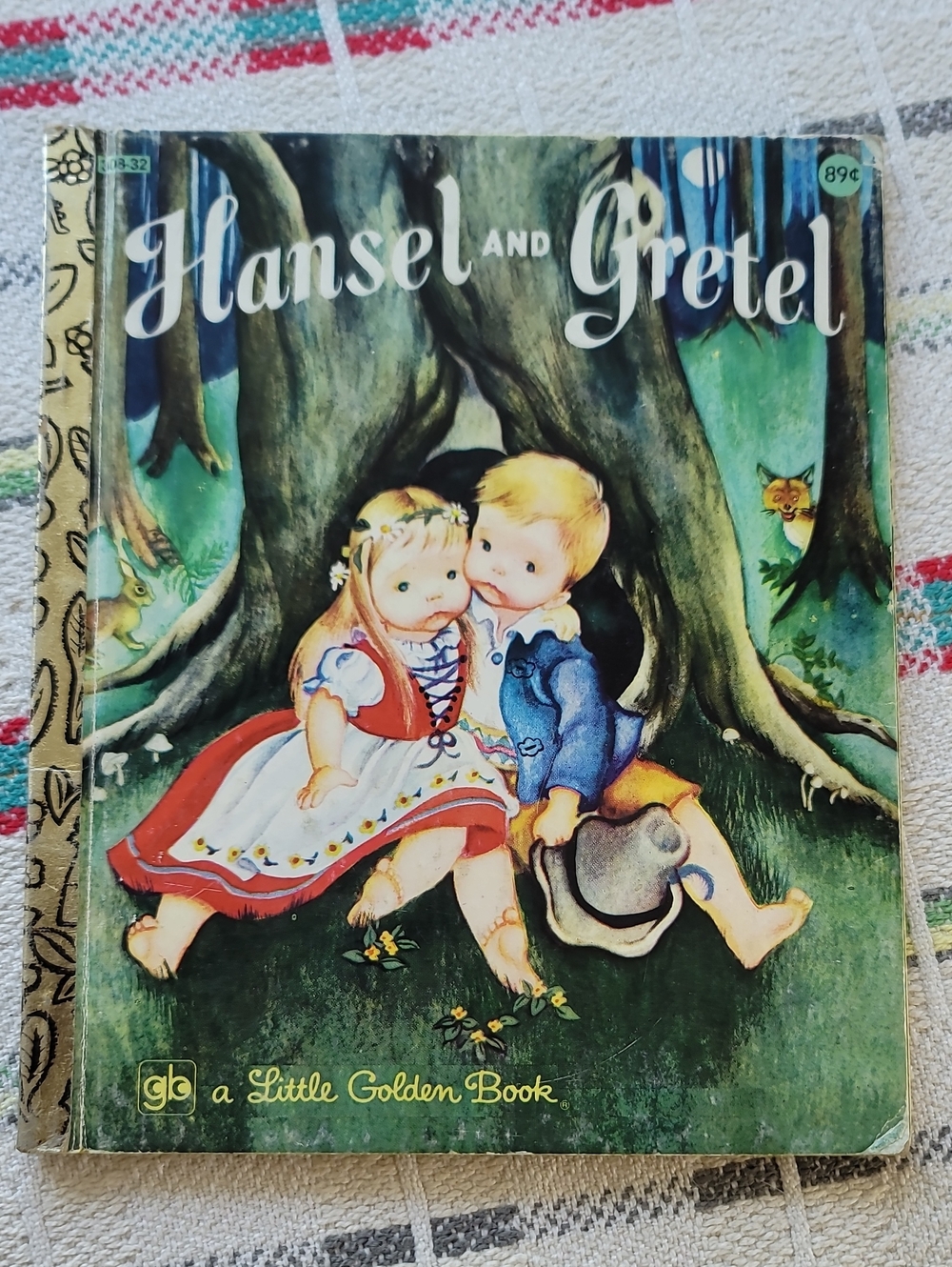 Little Golden Book Hansel and Gretel - Classic Children’s Storybook (Green)